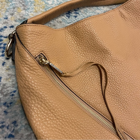 Rebecca Minkoff Tan Leather Hobo Bag - Picture 9 of 11